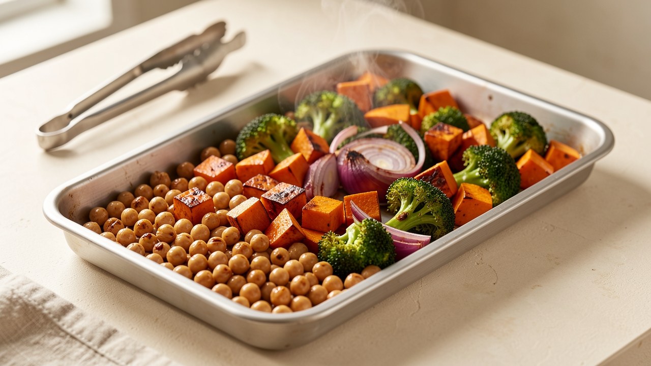 Sheet Pan Vegetarian Dinners: A Simple Formula for Roasted Weeknight Meals